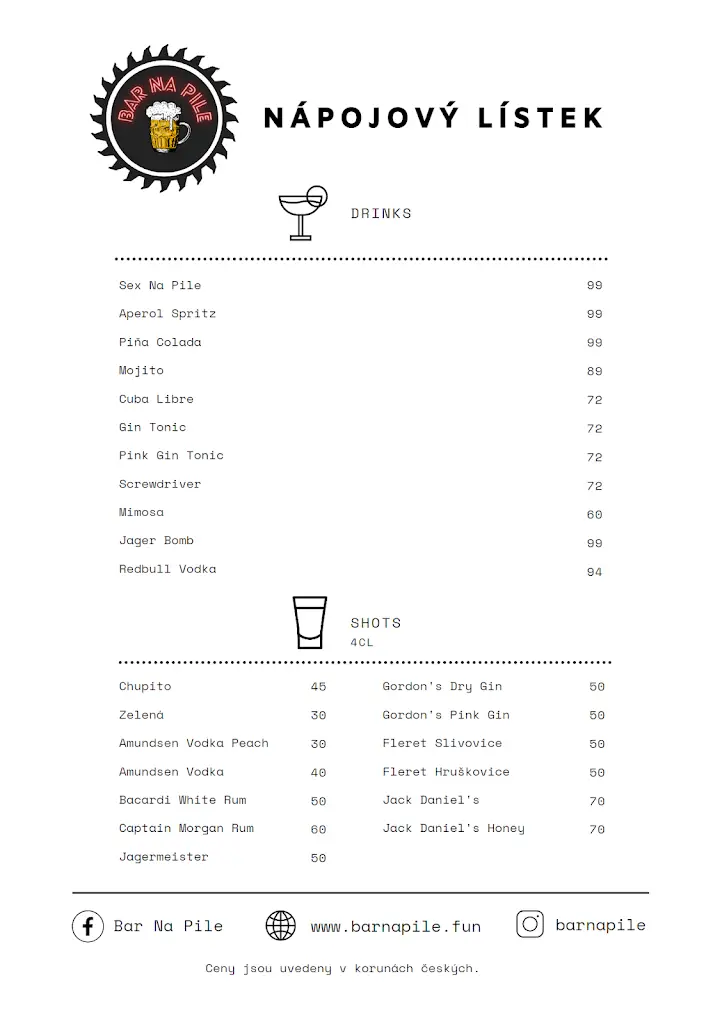 Menu_Bar Na Pile_Lomnice nad Popelkou_image_4