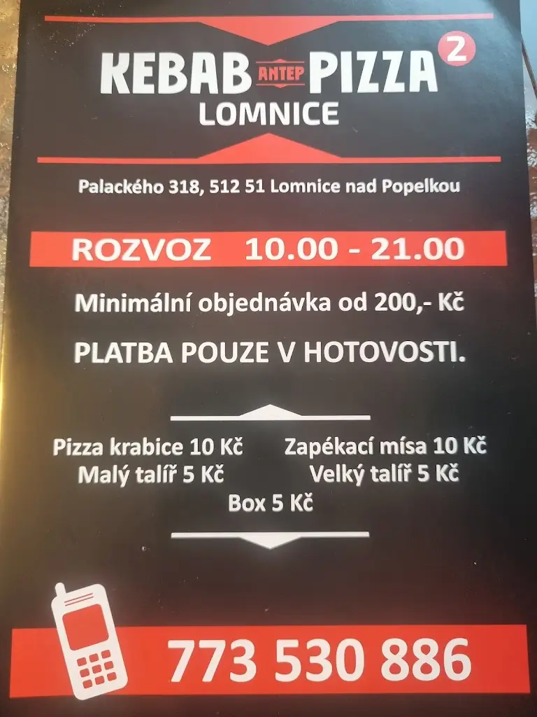 Menu_ANTEP KEBAB&PIZZA_Lomnice nad Popelkou_immagine_1