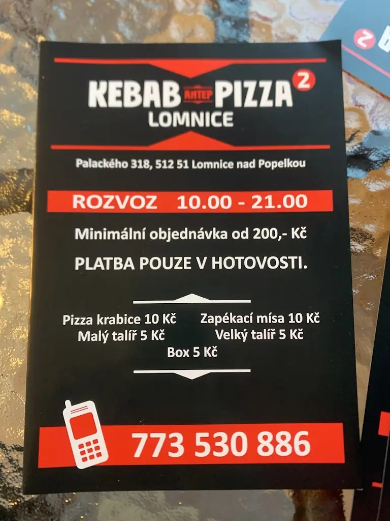 Menu_ANTEP KEBAB&PIZZA_Lomnice nad Popelkou_immagine_2