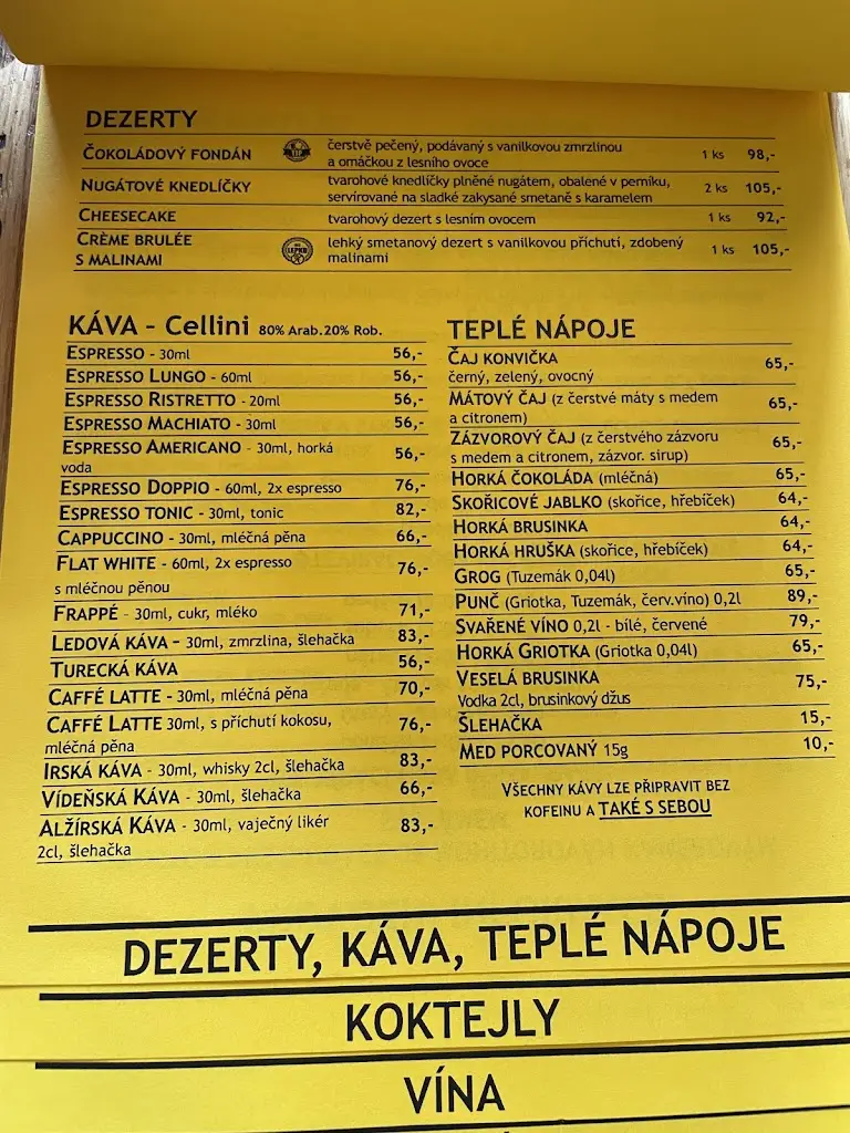 Menu_Restaurace Potrefená husa Liberec_Liberec_immagine_2