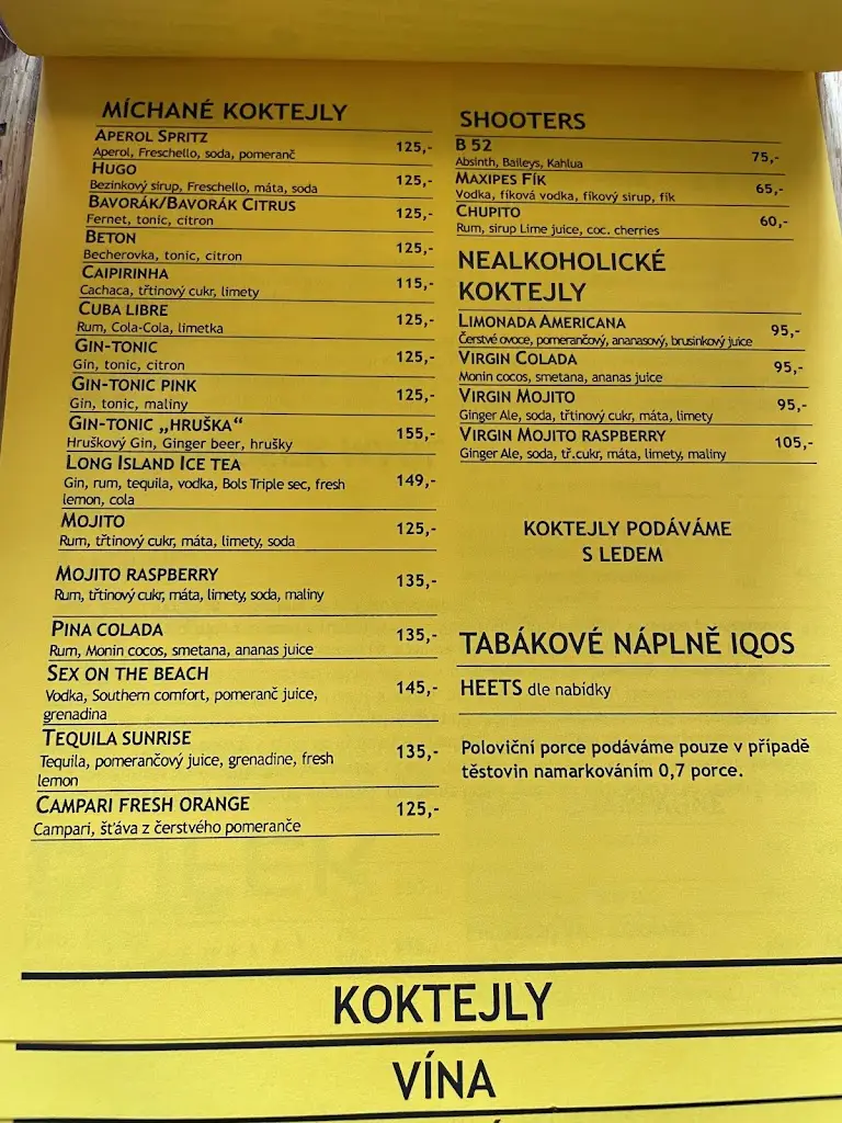 Menu_Restaurace Potrefená husa Liberec_Liberec_immagine_4