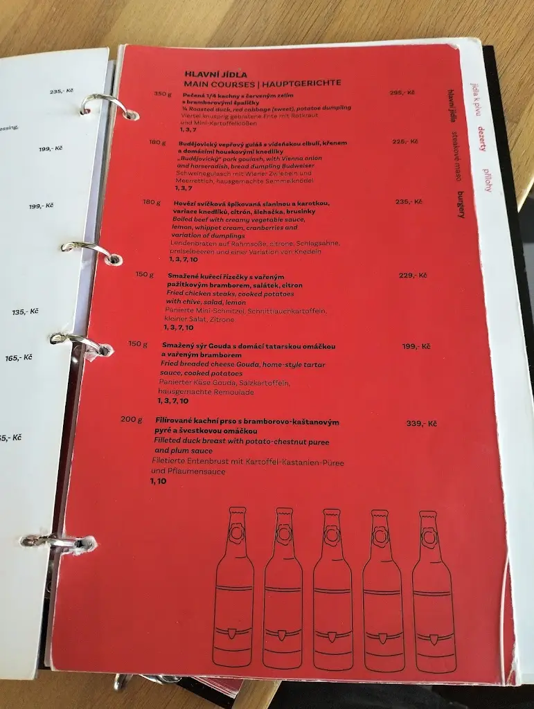 Menu_Restaurant BUDVARKA Liberec_Liberec_image_4