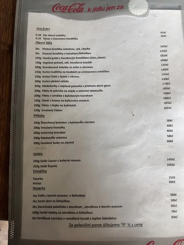 Menu_Fisherman's Bastion_Liberec_immagine_1