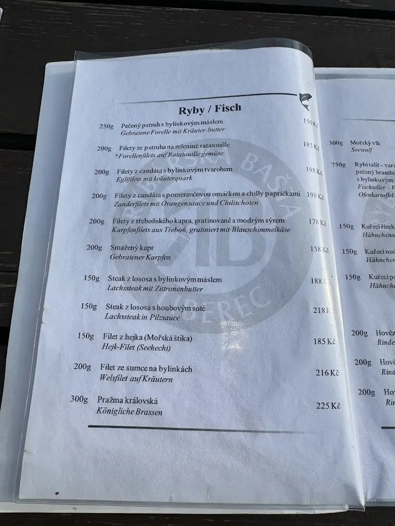 Menu_Fisherman's Bastion_Liberec_immagine_4