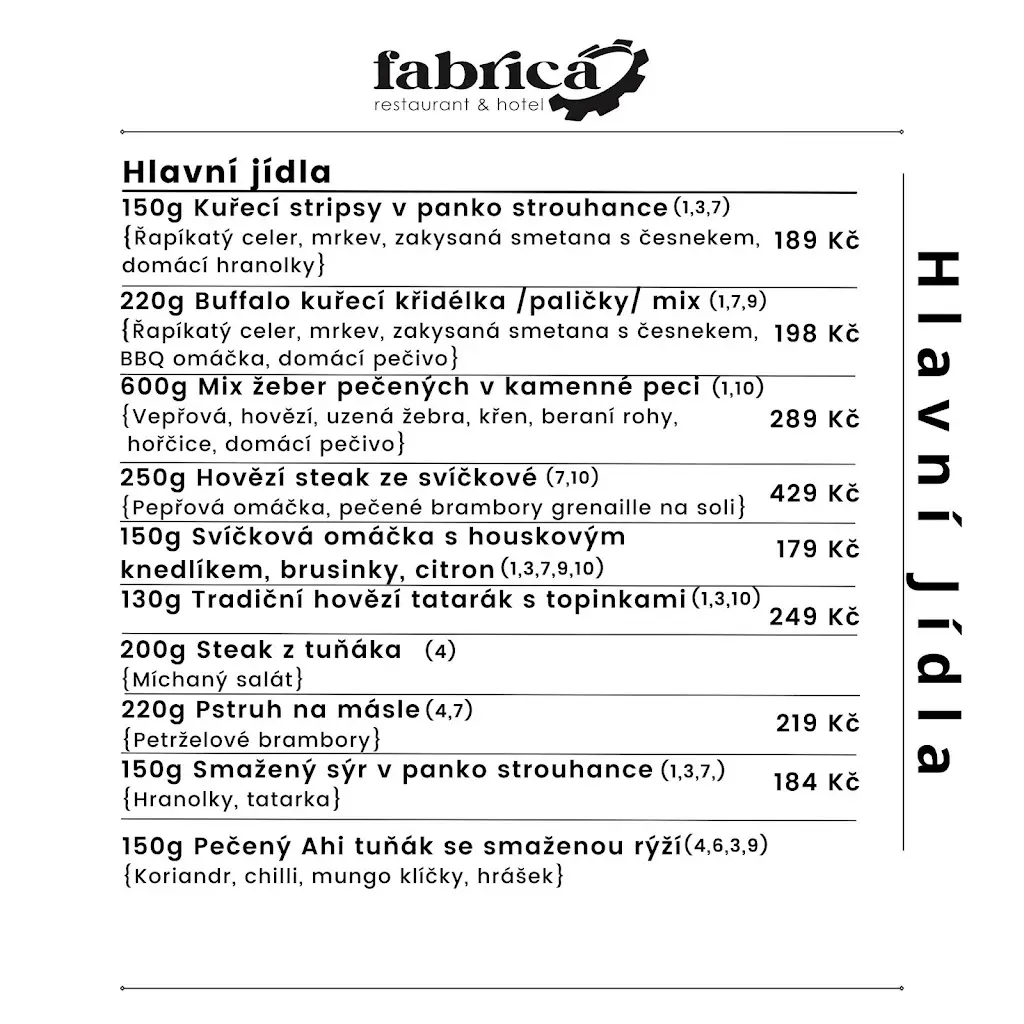 Menu_Restaurace Fabrica_Liberec_image_1