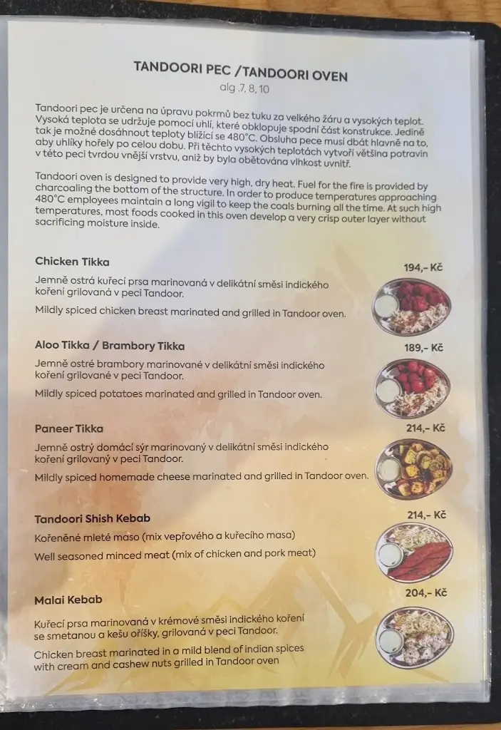Menu_Indická a Nepálská Restaurace Mountain_Liberec_image_3
