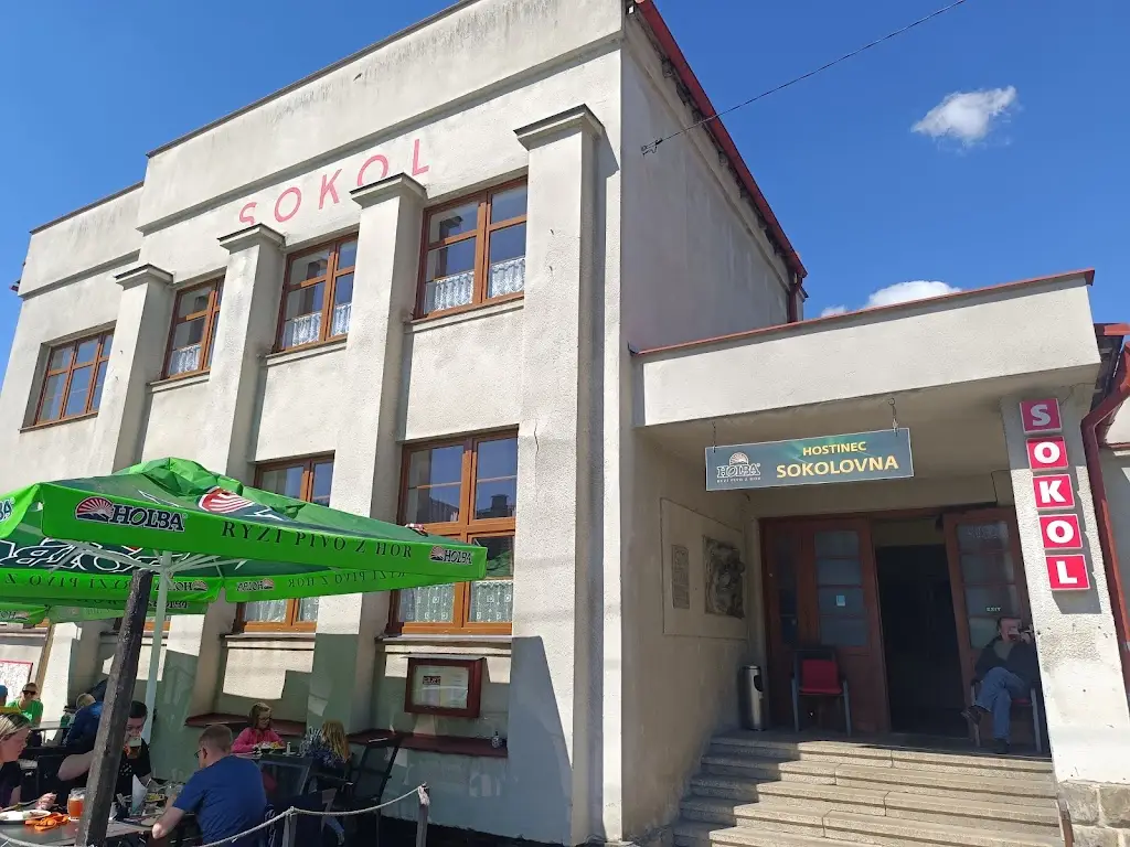 Restaurace Sokolovna restaurant in Malá Skála
