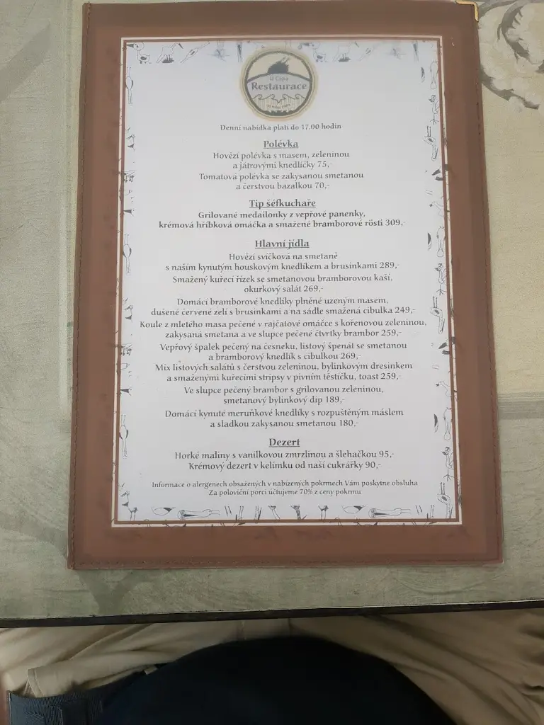 Menu_Restaurace u Čápa_Kořenov_image_4