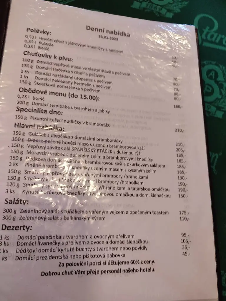 Menu_Restaurace - Polubný (Kořenov)_Kořenov_immagine_3