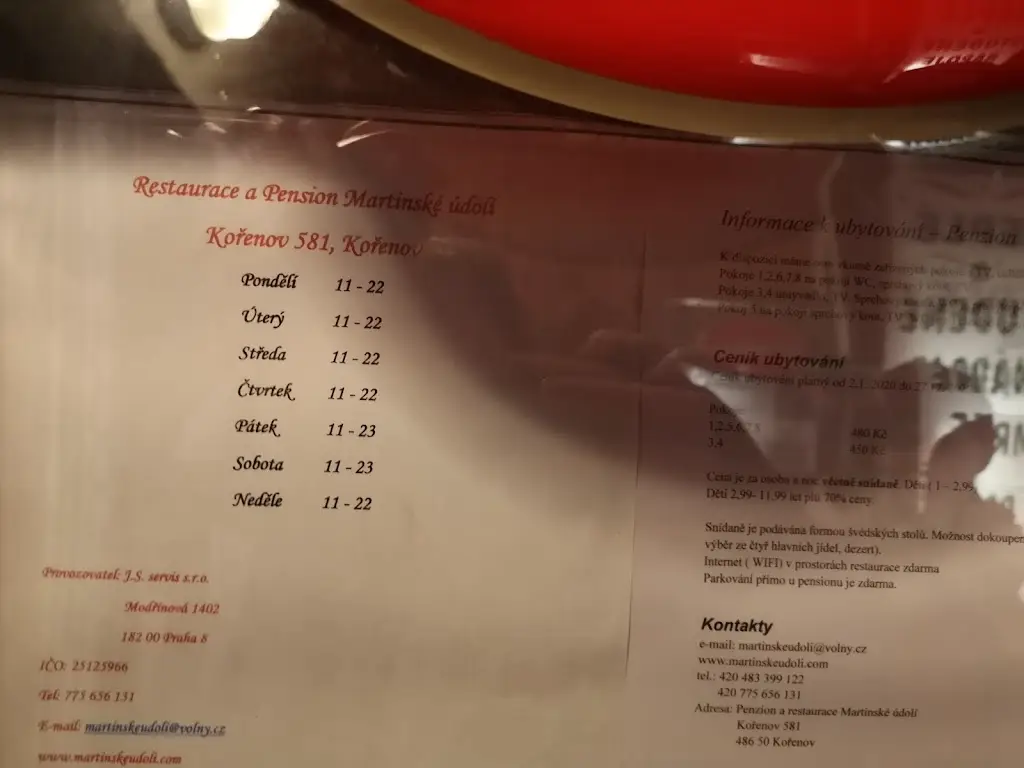 Menu_Martinské Údolí Restaurant_Kořenov_image_2