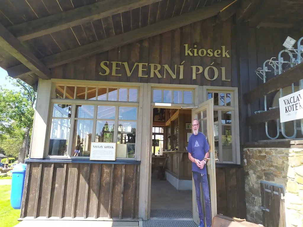 Kiosek Severní pól restaurant in Kořenov