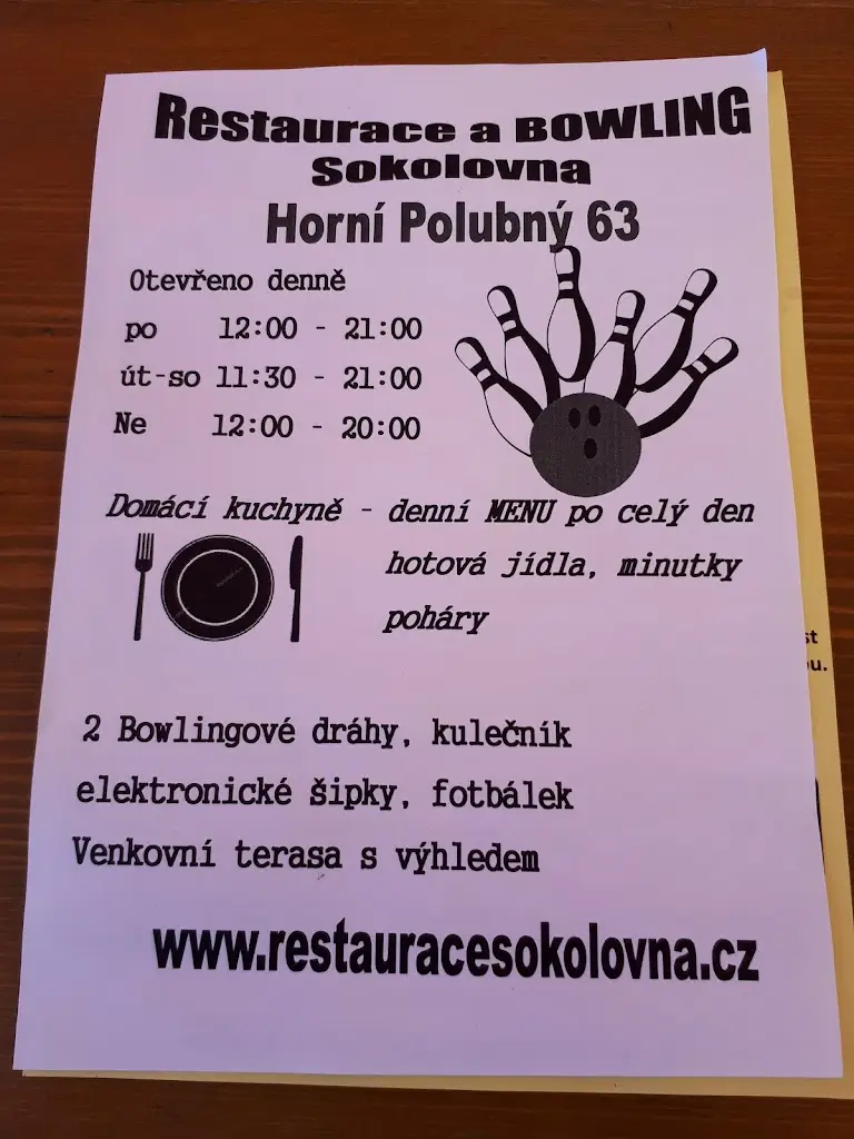Menu_Hospůdka a Bowling Sokolovna_Kořenov_image_3
