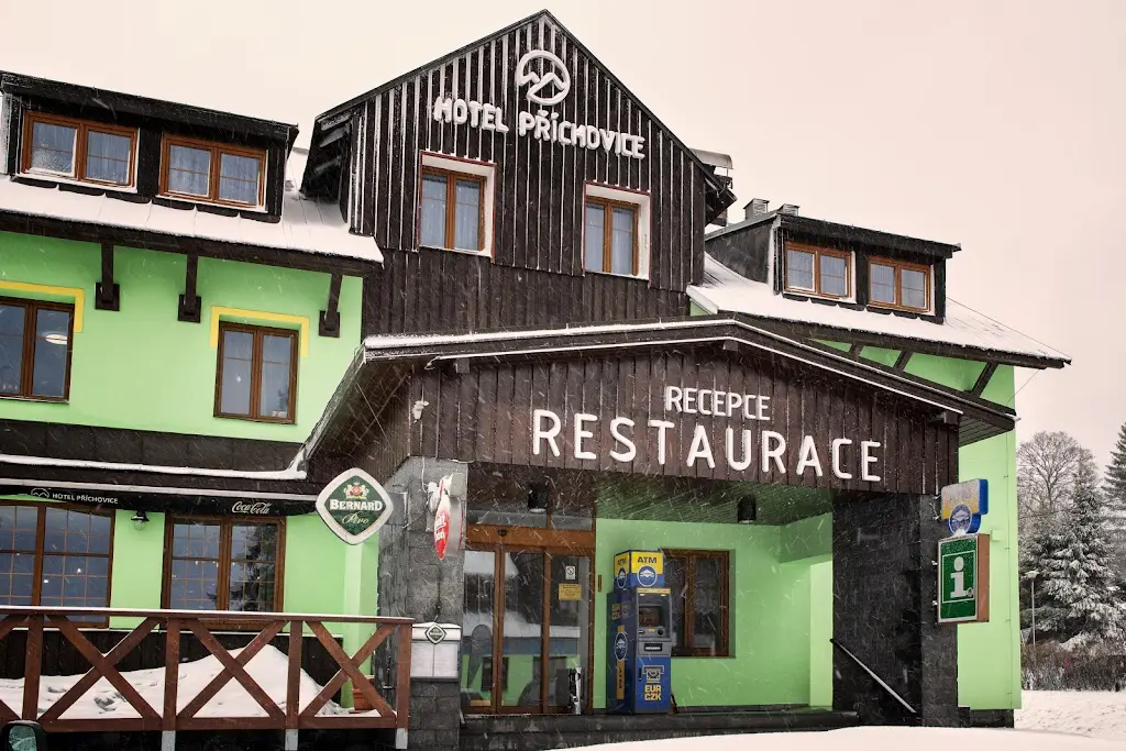 Hotel Příchovice restaurant in Kořenov