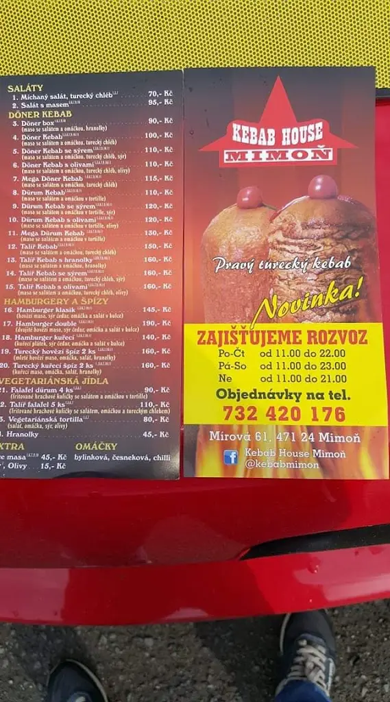 Menu_Kebab House Bone´ma Mimoň_Mimoň_image_1