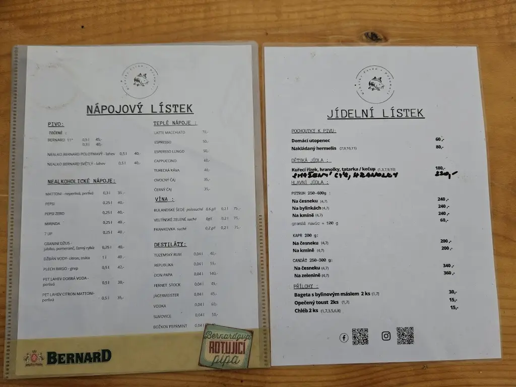 Menu_Rybářská bašta_Horní Planá_immagine_2