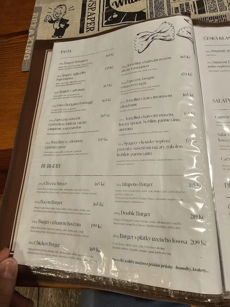 Menu_La Piccolina - restaurace a pizzerie_Nový Bor_image_2