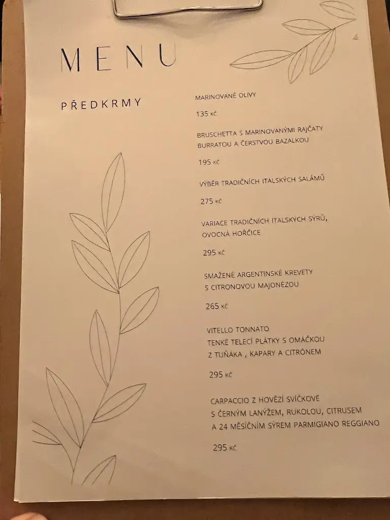 Menu_Restaurace La Vita_Nový Bor_immagine_4