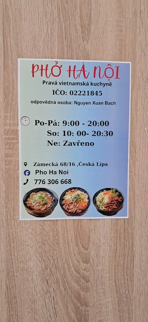 Menu_Pho Ha Noi - Zámecká_Okres Česká Lípa_image_4