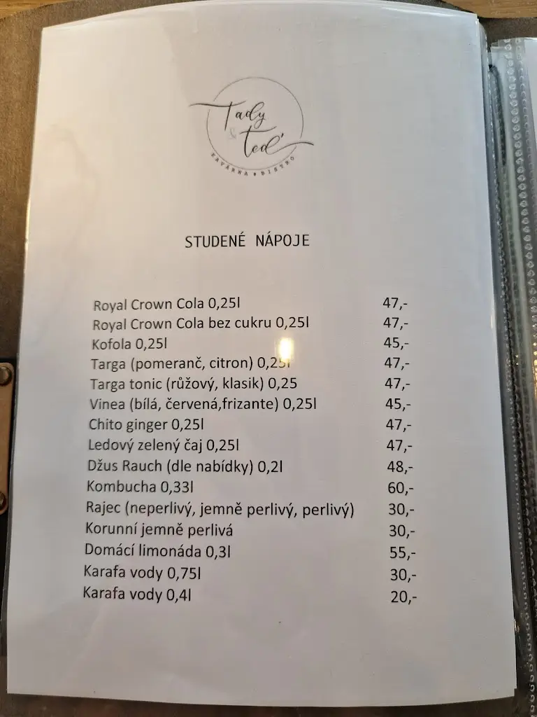 Menu_Tady & Teď - Café and Bistro_Mníšek_image_3