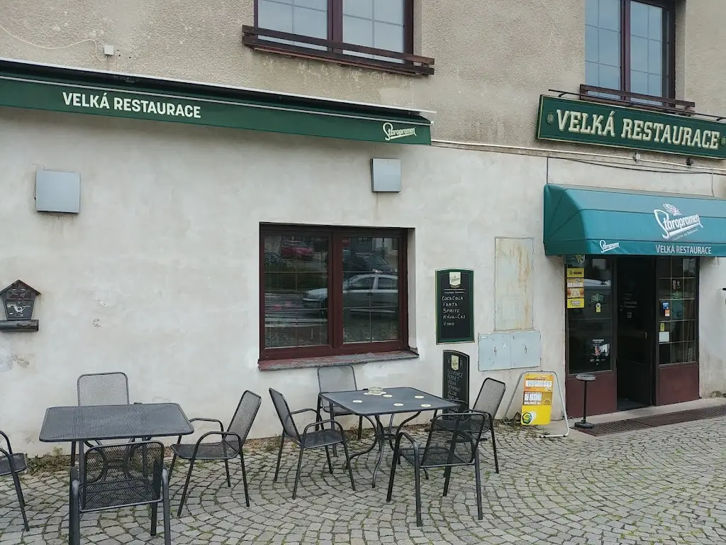 Velká Restaurace restaurant in Mníšek