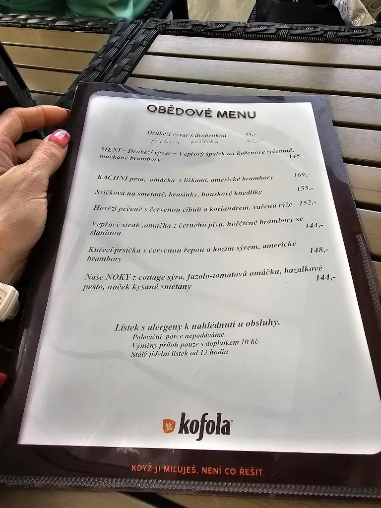 Menu_Restaurace Kamenný dům Liberec Letní terasa_Okres Liberec_immagine_3