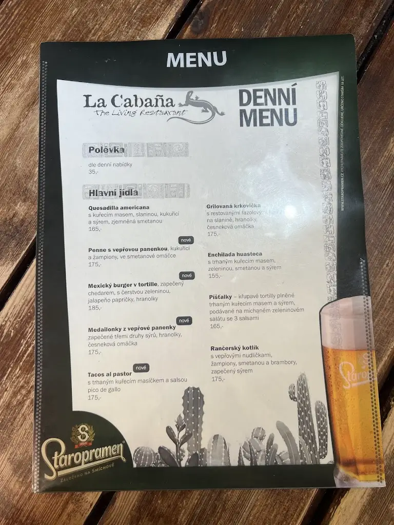 Menu_La Cabaňa_Ohrazenice_image_1