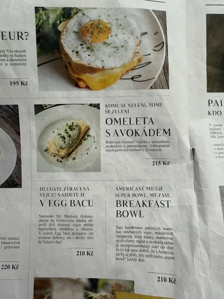 Menu_Galerie Café park restaurant_Ohrazenice_image_4