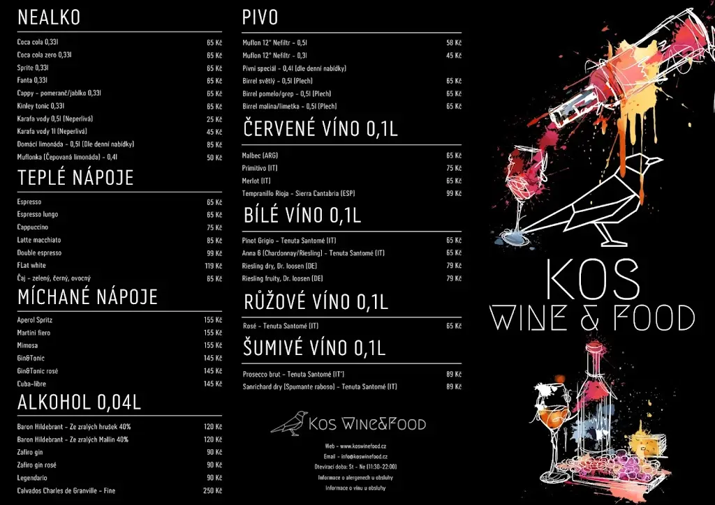 Menu_KOS Wine&Food_Ohrazenice_image_1