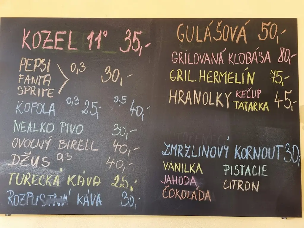 Menu_Občerstvení 