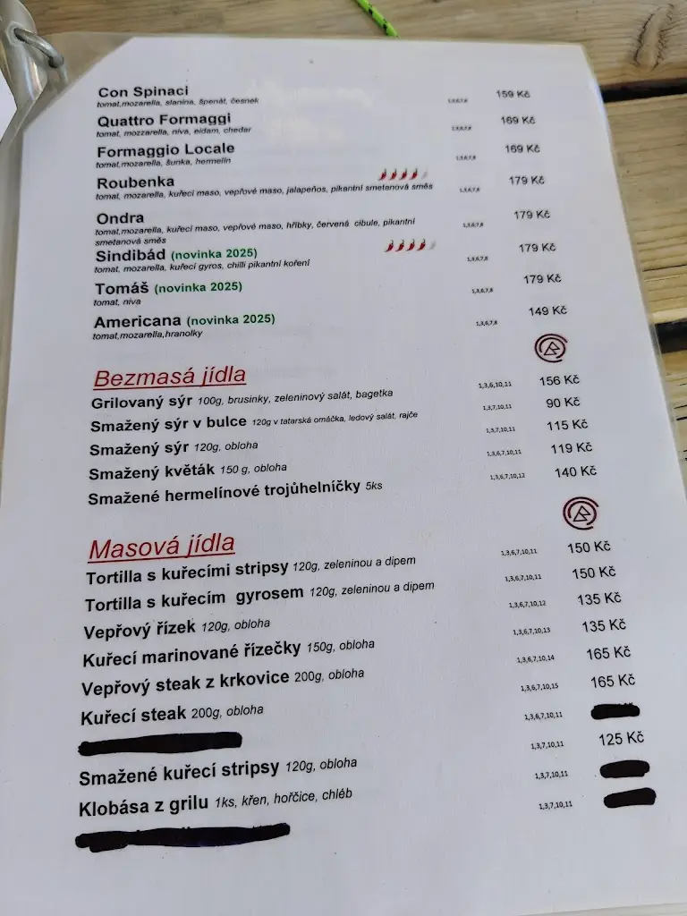 Menu_U Roubenky_Poniklá_immagine_4