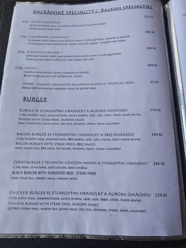 Menu_RESTAURACE ADRIA | Semily_Okres Semily_image_1