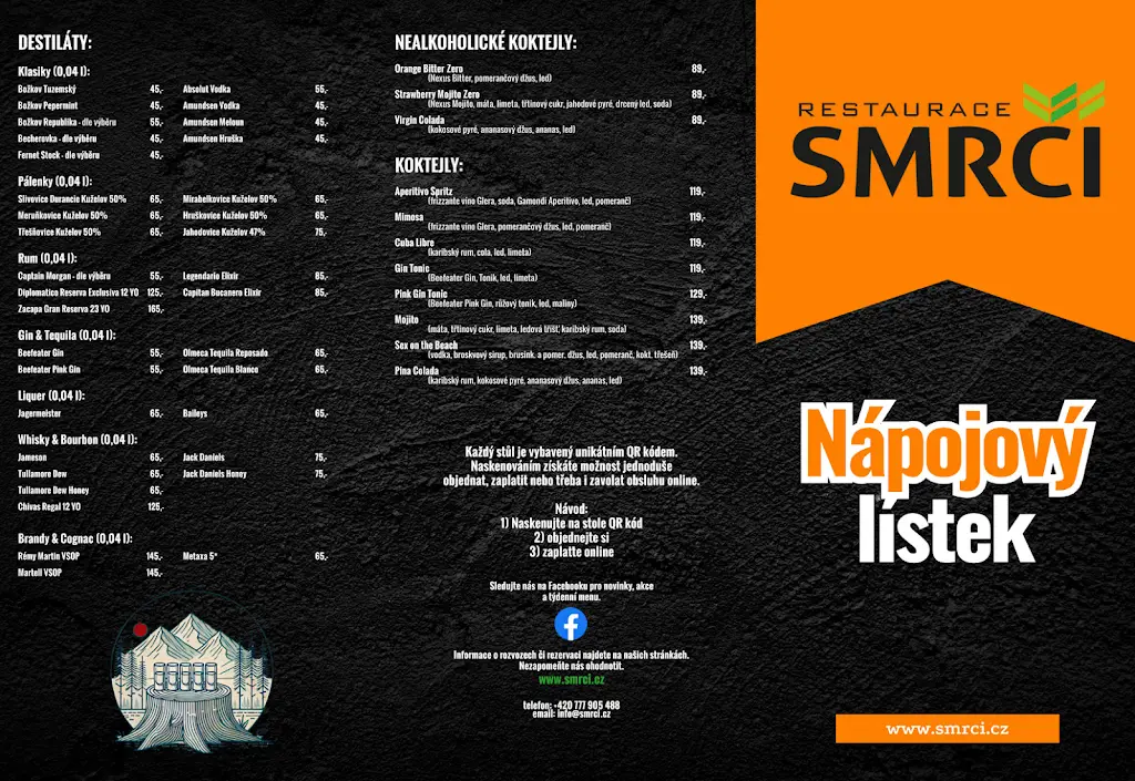 Menu_Restaurace Smrčí_Okres Semily_image_3