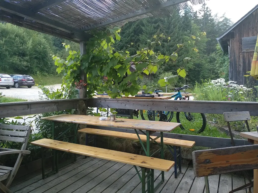 Jausenstation Blauer Hirsch ristorante a Horní Planá