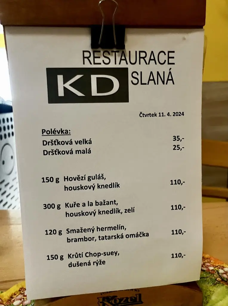 Menu_Restaurace KD Slaná_Okres Semily_image_4