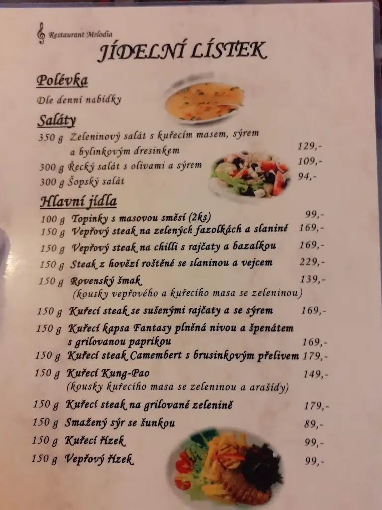 Menu_Restaurant Melodia_Rovensko pod Troskami_image_1