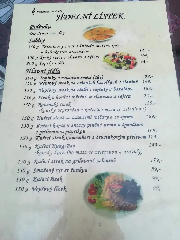Menu_Restaurant Melodia_Rovensko pod Troskami_image_2