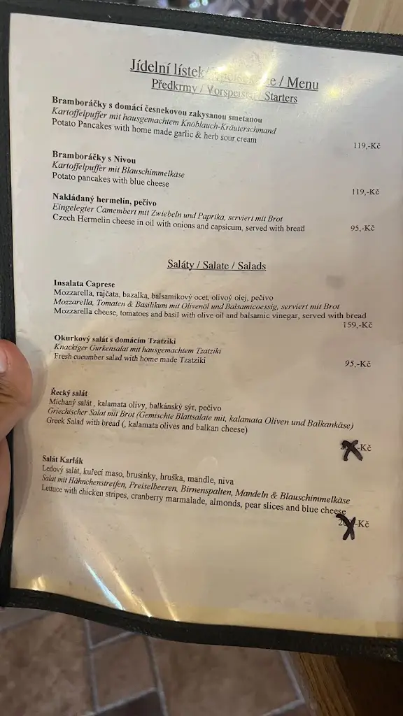 Menu_Restaurace Camping Karlovy Dvory II_Horní Planá_image_1