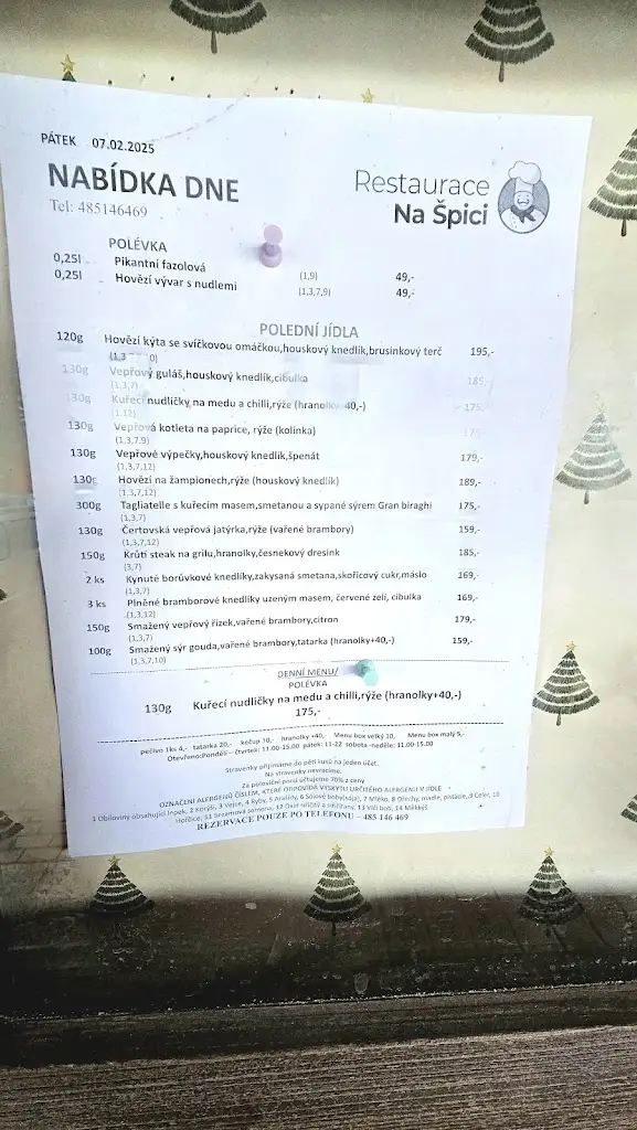 Menu_Restaurace Na Špici_Studenec_image_1
