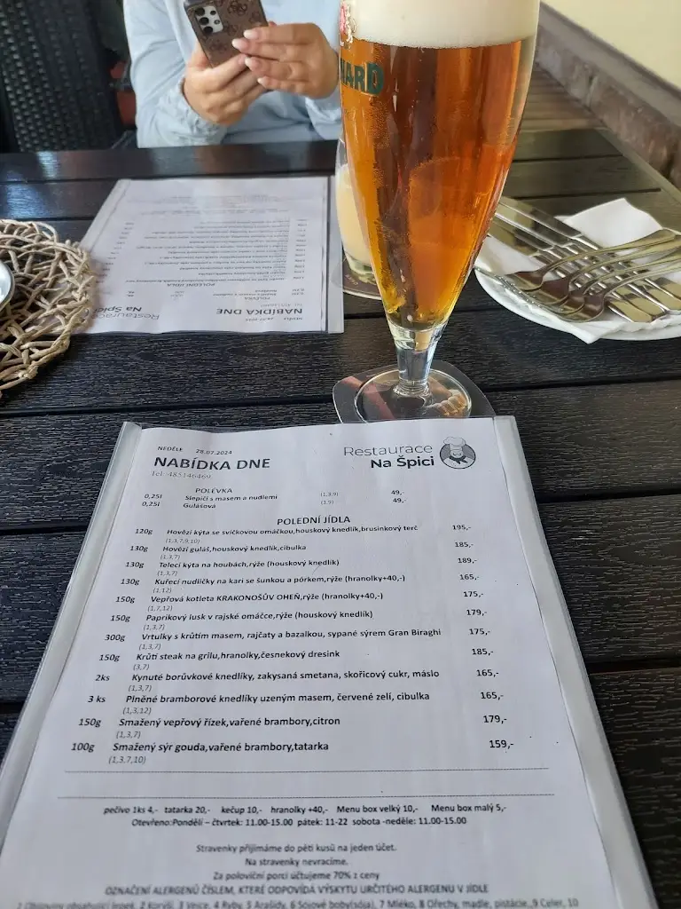 Menu_Restaurace Na Špici_Studenec_image_2