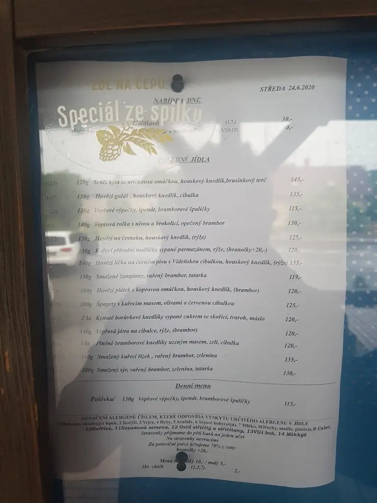 Menu_Restaurace Na Špici_Studenec_image_4