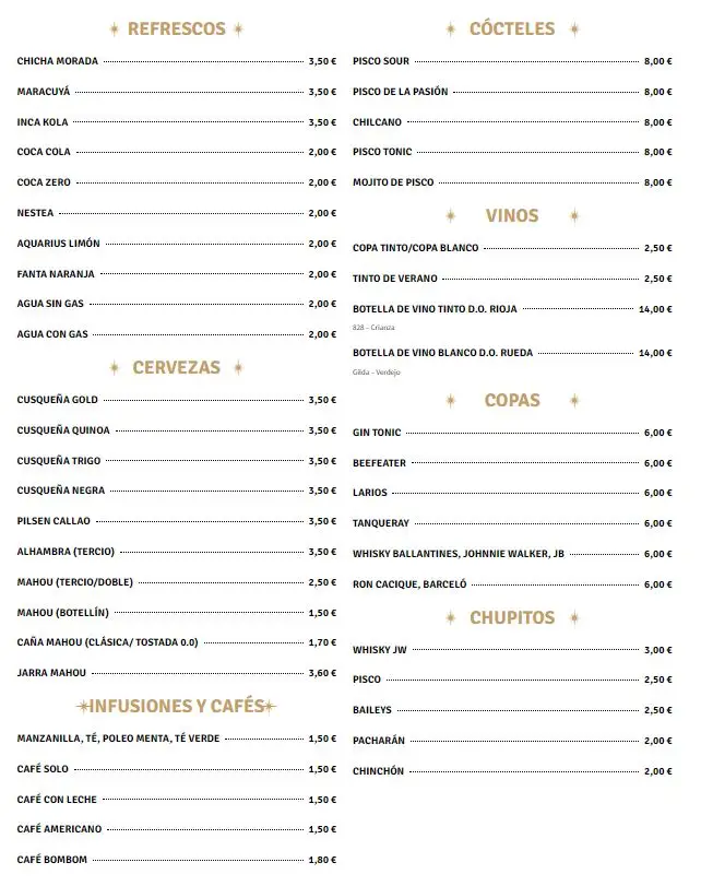 Menu_Paradero Perú_Bernartice_image_1