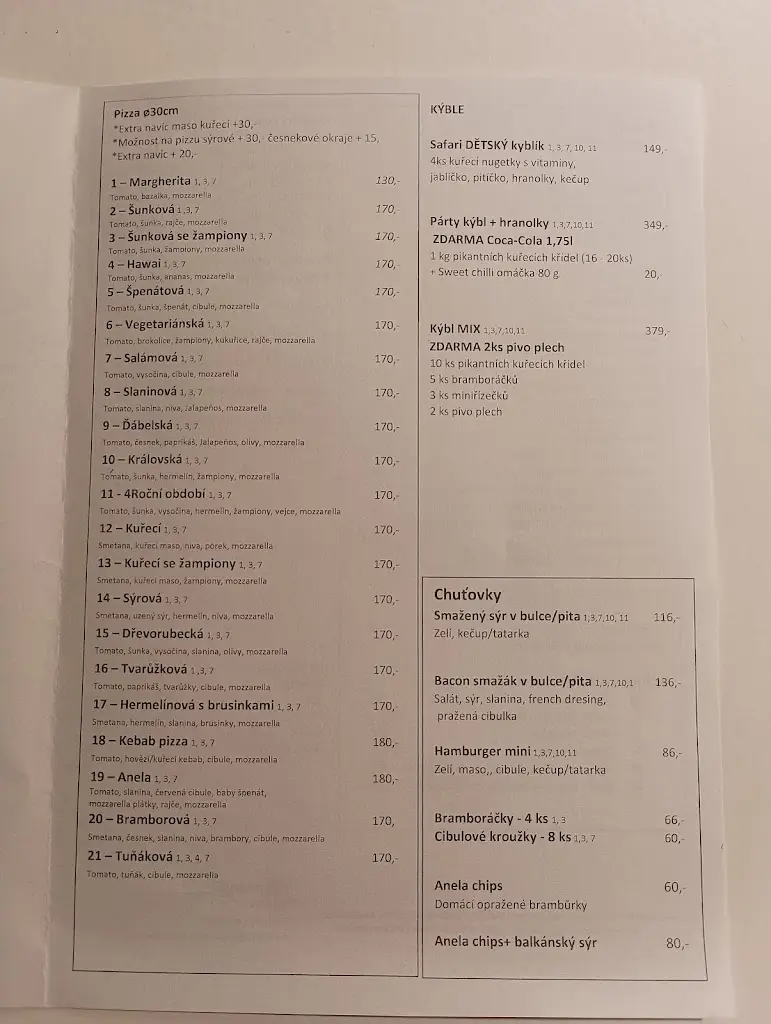 Menu_Bistro Anela_Stráž pod Ralskem_image_2