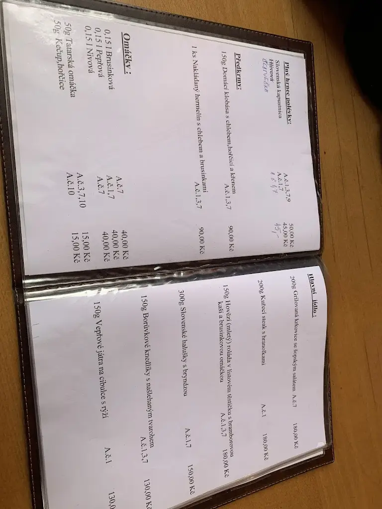 Menu_Penzion a Restaurace Berany_Velké Hamry_image_3