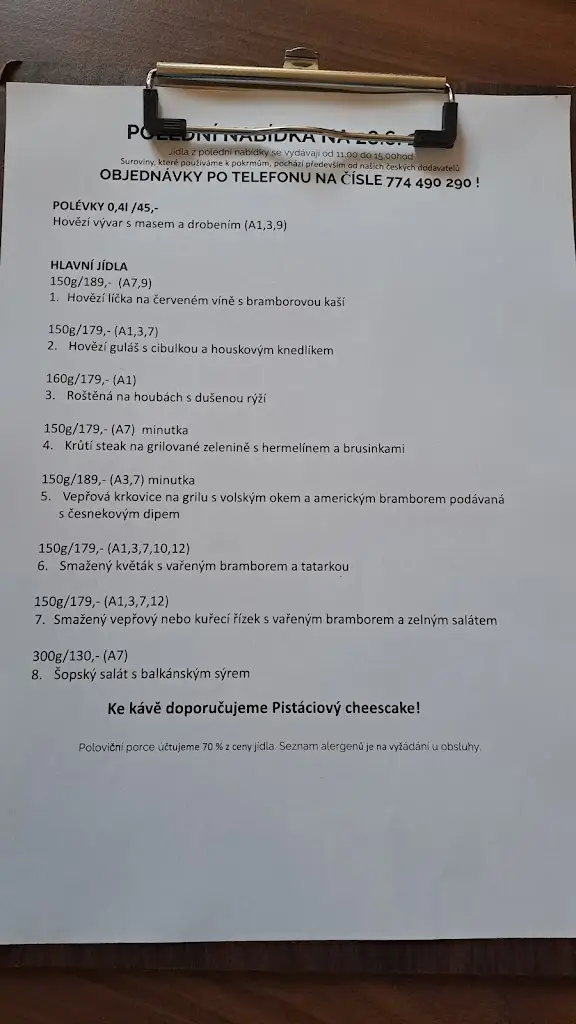 Menu_Restaurace U Medvěda_Vysoké nad Jizerou_image_1