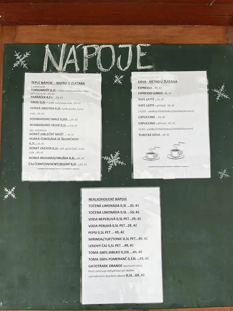 Menu_Bistro U Zlatana_Vysoké nad Jizerou_immagine_1