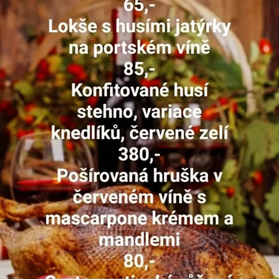 Menu_Restaurace a pizzerie - Hotel Grand_Tanvald_image_1