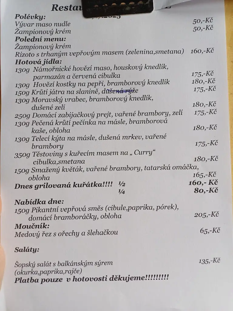 Menu_U Zvonice_Železný Brod_image_1
