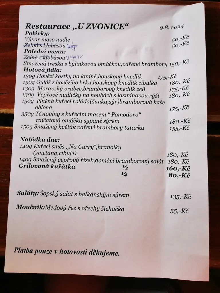 Menu_U Zvonice_Železný Brod_image_4