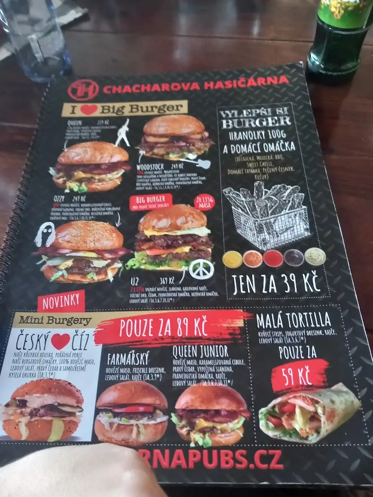 Menu_Chacharova Hasičárna Bílovec_Bílovec_image_1