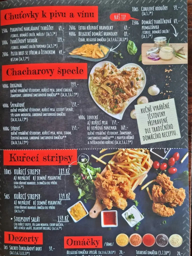 Menu_Chacharova Hasičárna Bílovec_Bílovec_image_3